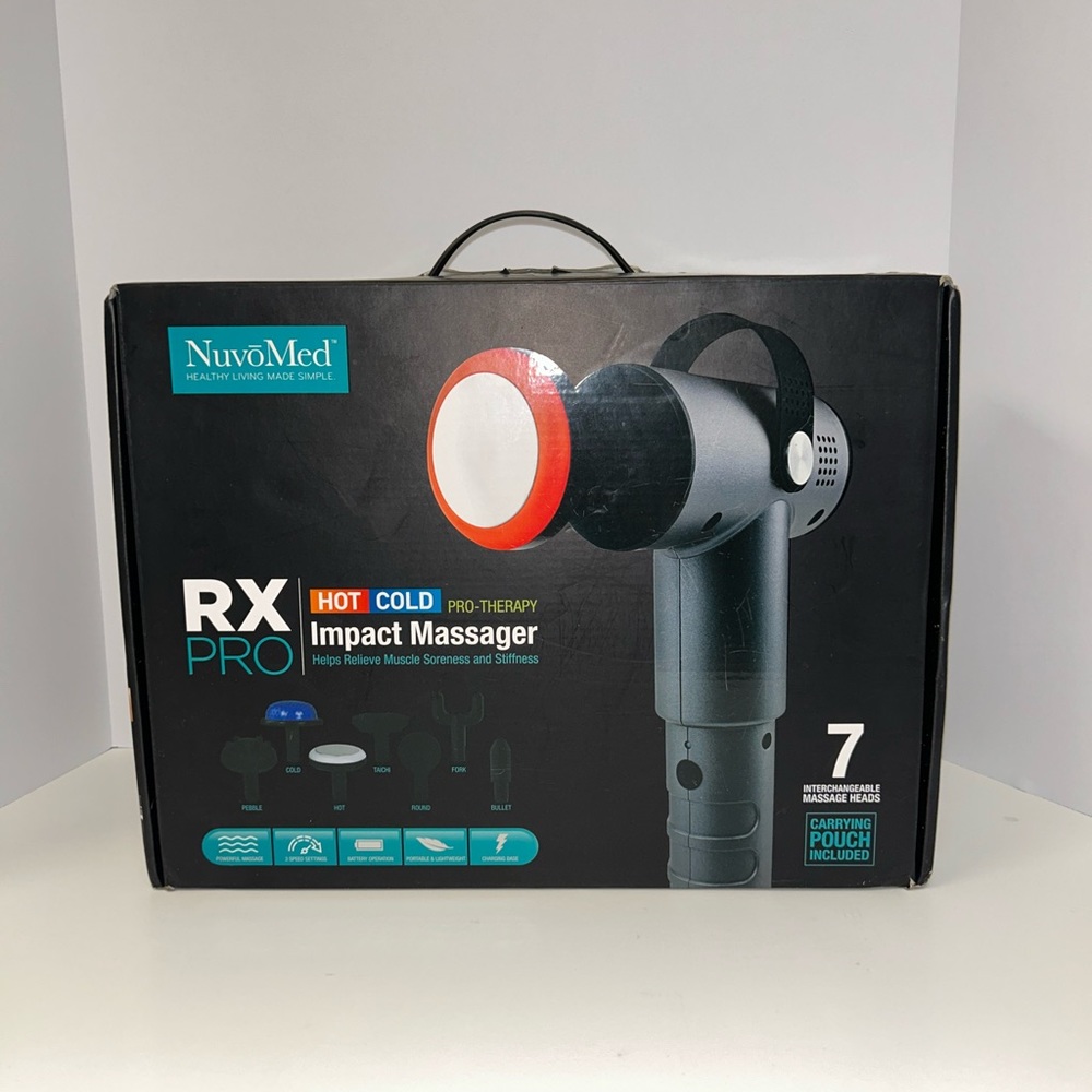 NuvoMed RX-2 Pro Hot and Cold Impact Massager